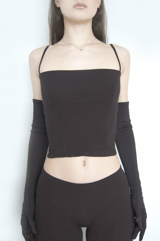 top with thin straps